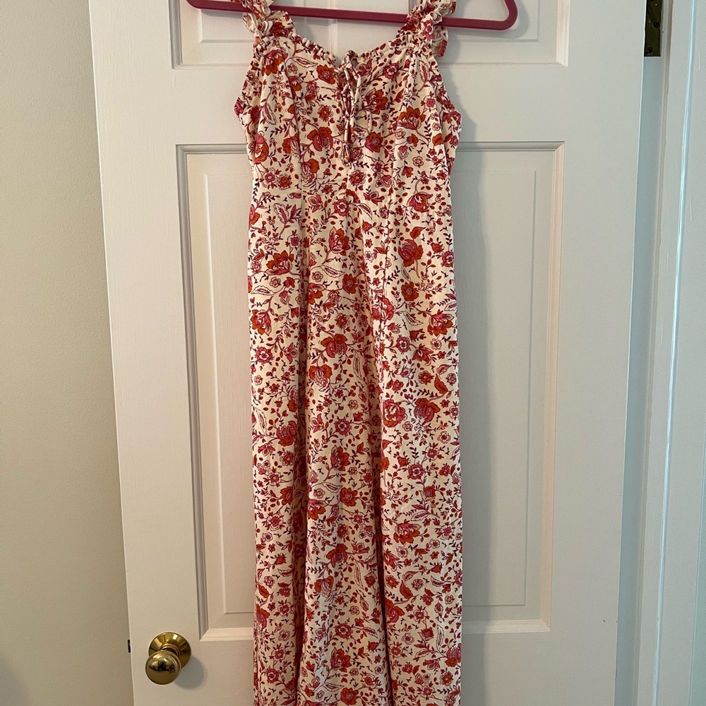 Florals midi dress